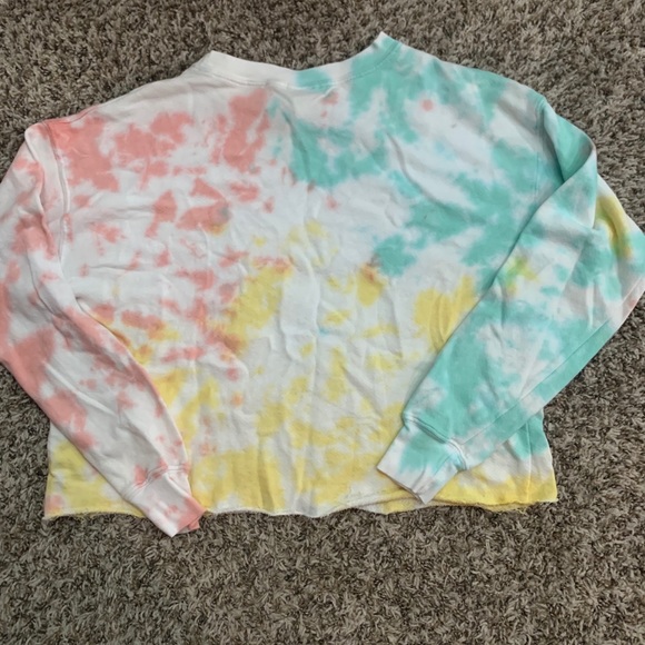 Cropped tie dye sweater sheisbtq - Picture 5 of 7